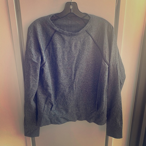 Lululemon long sleeve gray used condition sz unk - Picture 1 of 3